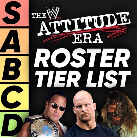 wwe attitude era roster list.